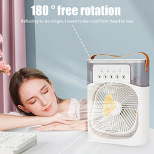 Ventilador humidificador portátil